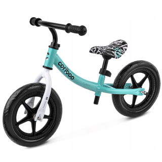 Detský bicykel Cariboo Classic Balance, tyrkysová
